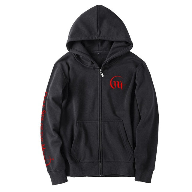 Mamamoo moonbyul album dark side of the moon same printing pullover/zipper hoodies