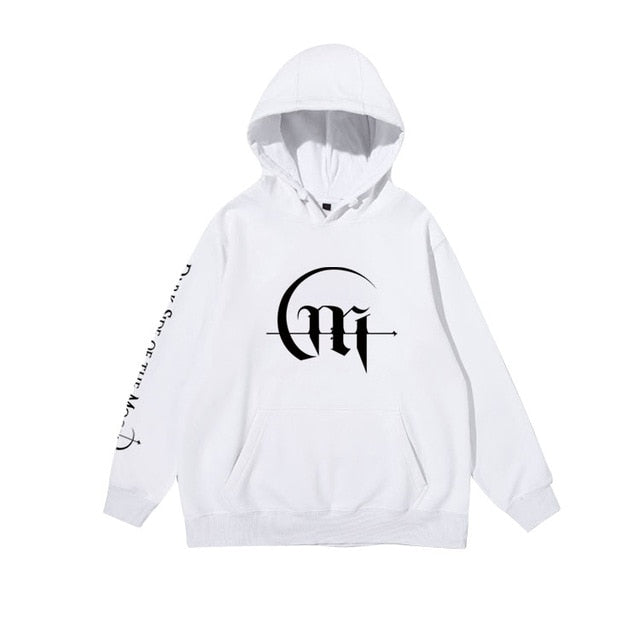 Mamamoo moonbyul album dark side of the moon same printing pullover/zipper hoodies