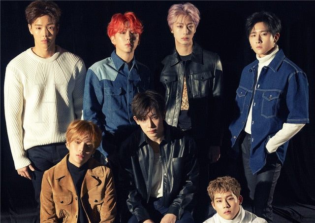 Monsta X Kpop Posters High Definition Home Decoration Glossy Paper Prints