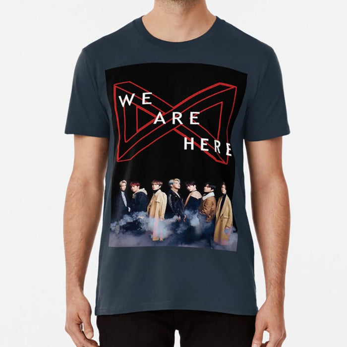 Monsta X We Are Here World Tour 2021 Image T Shirt Monstax Monsta X Mx Worldtour