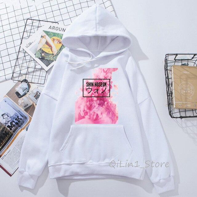 Monsta X hoodie Women Men Wanna One Sweatshirt Kpop clothes Fans Fleece Hooded Tracksuit punk Pullover oversize streetwear