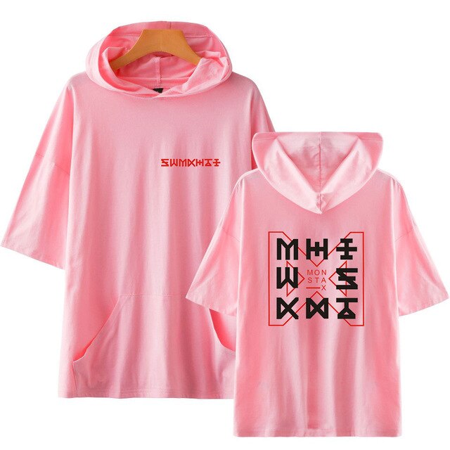 Monsta x kpop shirt supportive fans short sleeve monsta X T shirt summer fashion unisex monstax tshirt plus size xxs-4xl t-shirt