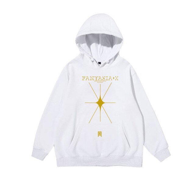 Monsta X Album Fantasia Coco Lee Hoodies Sweatshirt 2021 New Spring and Autumn Support Hit Song Service Printed