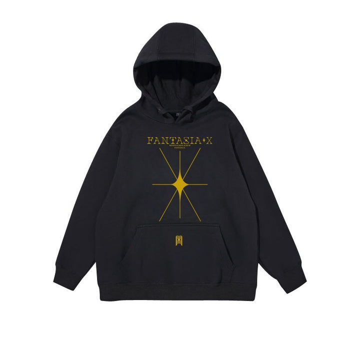 Monsta X Album Fantasia Coco Lee Hoodies Sweatshirt 2021 New Spring and Autumn Support Hit Song Service Printed