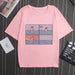 Kpopshop Originals - My Depression My Brain My Anxiety Letter Pink T-Shirt - Kpopshop