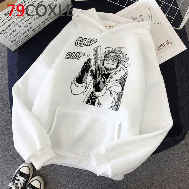 My Hero Academia Men Hoodies Casual Pullover Sweats Hoodie Fashion Japan Anime Unisex Sweatshirts