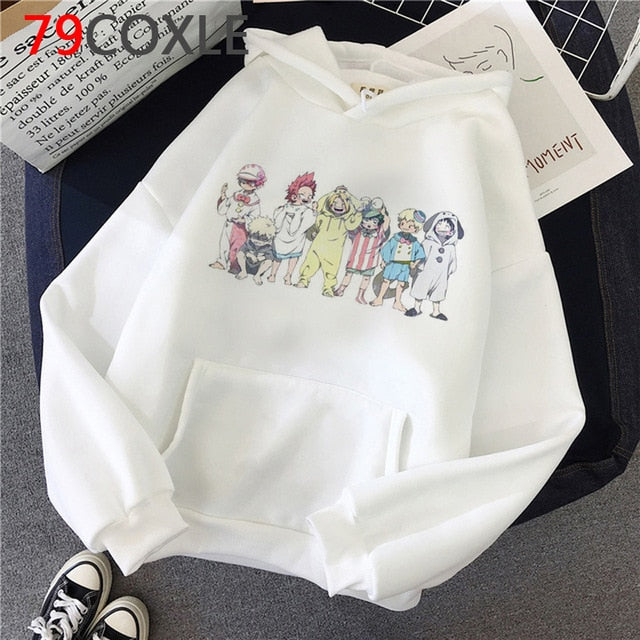 My Hero Academia Men Hoodies Casual Pullover Sweats Hoodie Fashion Japan Anime Unisex Sweatshirts