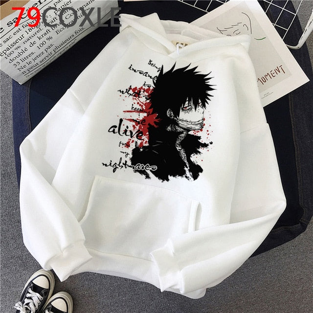 My Hero Academia Men Hoodies Casual Pullover Sweats Hoodie Fashion Japan Anime Unisex Sweatshirts