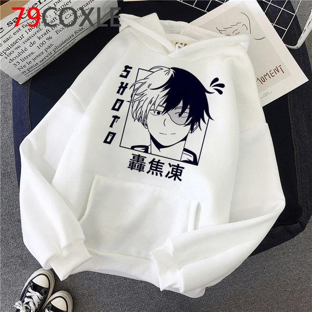 My Hero Academia Men Hoodies Casual Pullover Sweats Hoodie Fashion Japan Anime Unisex Sweatshirts