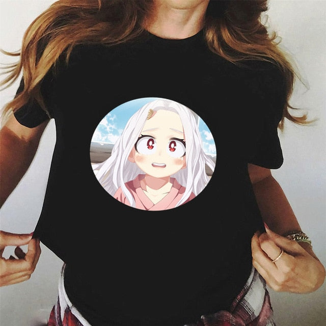 My Hero Academia t shirt women print Japanese anime t shirt short sleeve