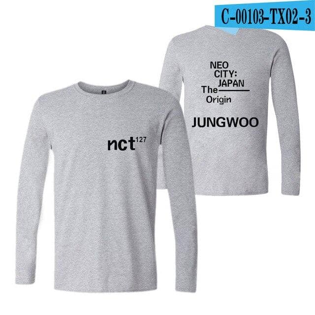 Kpop Newest NCT 127 Long Sleeve Hoodies T shirt the New Album Casual Fashion Kpop tshirt T-shirt Spring Summer Soft T shirts Tops Clothes that you'll fall in love with. At an affordable price at KPOPSHOP, We sell a variety of NCT 127 Long Sleeve Hoodies T shirt the New Album Casual Fashion Kpop tshirt T-shirt Spring Summer Soft T shirts Tops Clothes with Free Shipping.