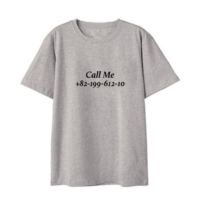 Kpop Newest NCT 127 U MARK The Same Paragraph Korean Students Men And Women Short-sleeved Cotton T-shirt Loose Casual Dropshopping that you'll fall in love with. At an affordable price at KPOPSHOP, We sell a variety of NCT 127 U MARK The Same Paragraph Korean Students Men And Women Short-sleeved Cotton T-shirt Loose Casual Dropshopping with Free Shipping.
