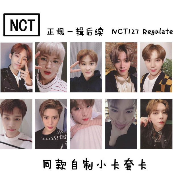 NCT Photo album card Fashion Kpop Nct 127 DREAM signature Photocard High quality Kpop lomo card