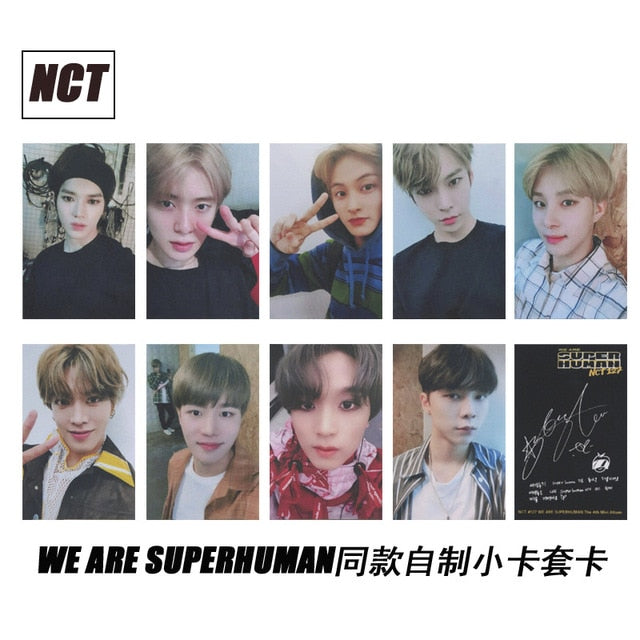 NCT Photo album card Fashion Kpop Nct 127 DREAM signature Photocard High quality Kpop lomo card