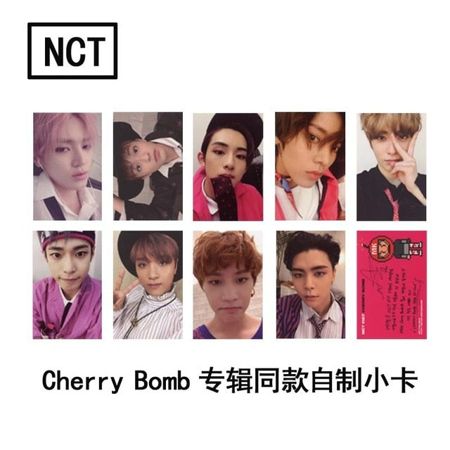 NCT Photo album card Fashion Kpop Nct 127 DREAM signature Photocard High quality Kpop lomo card