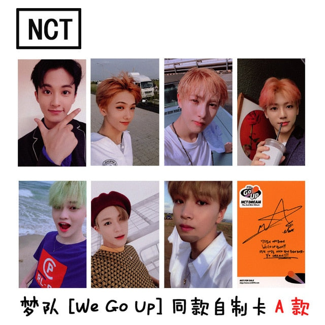 NCT Photo album card Fashion Kpop Nct 127 DREAM signature Photocard High quality Kpop lomo card