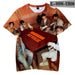 New Arrivel Ateez 3D Korean Group Boys/Girls T-Shirt Kids Tops - Kpopshop