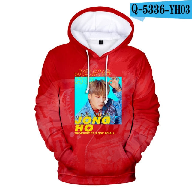 KPOP K-POP ATEEZ Album 3D Printed Women/Men Hoodies Sweatshirts