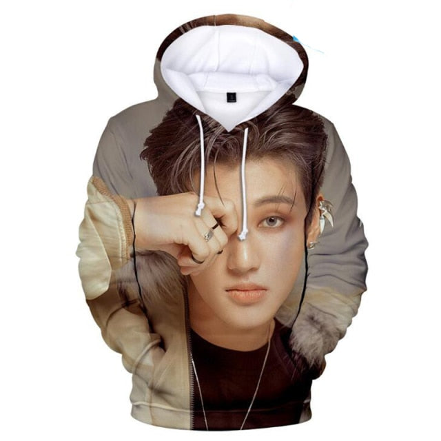 KPOP K-POP ATEEZ Album 3D Printed Women/Men Hoodies Sweatshirts