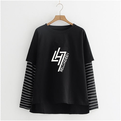 New Fashion Hip Hop Casual T-shirt Exo Monster Women Men