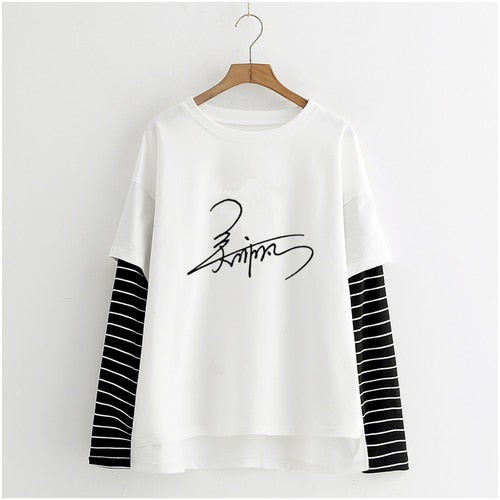 New Fashion Hip Hop Casual T-shirt Exo Monster Women Men