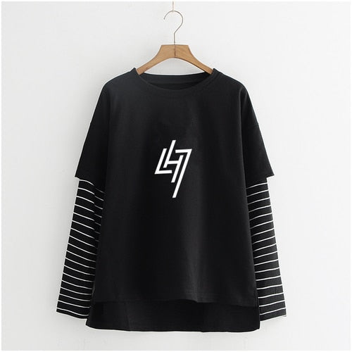 New Fashion Hip Hop Casual T-shirt Exo Monster Women Men