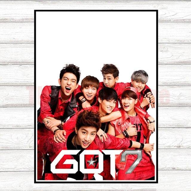 Kpop Newest New GOT 7 Kpop Posters Clear Image Prints White Cardboard Wall Stickers Home Decor GOT7 Art Poster Gift room decoration that you'll fall in love with. At an affordable price at KPOPSHOP, We sell a variety of New GOT 7 Kpop Posters Clear Image Prints White Cardboard Wall Stickers Home Decor GOT7 Art Poster Gift room decoration with Free Shipping.