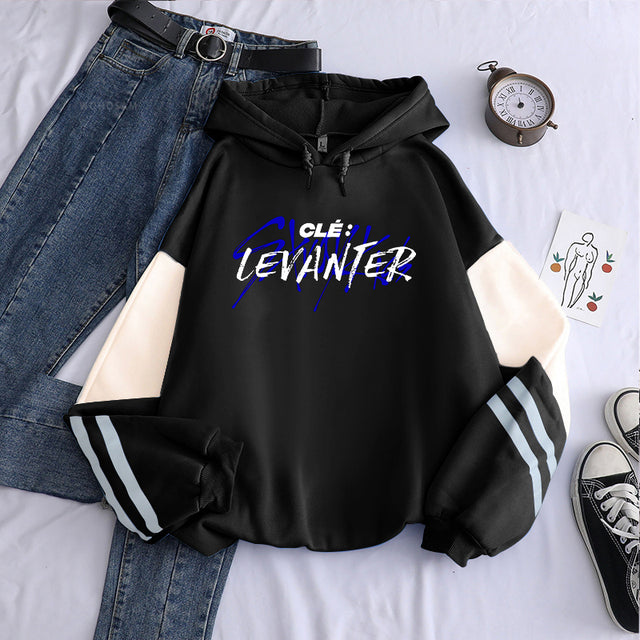 Korean Style KPOP Straykids Stray Kids Album Women Hoodies Sweatshirt Long Sleeve Patchwork