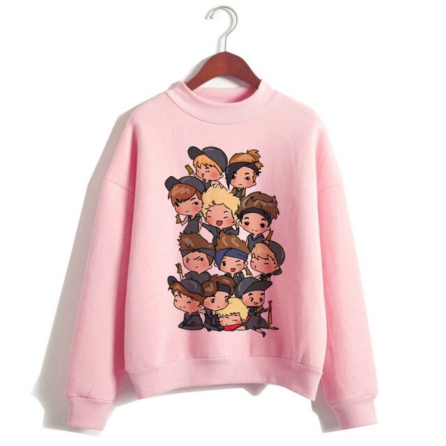 New Kpop Exo Hoodie Women Korean Style