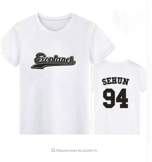 Kpop Newest New Planet No. 3 exo kpop EXO Xiumin Chanyeol Sehun Baekhyun summer t shirt women women k pop k-pop top Tees shirt Harajuku that you'll fall in love with. At an affordable price at KPOPSHOP, We sell a variety of New Planet No. 3 exo kpop EXO Xiumin Chanyeol Sehun Baekhyun summer t shirt women women k pop k-pop top Tees shirt Harajuku with Free Shipping.
