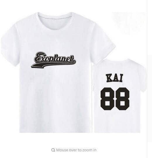 Kpop Newest New Planet No. 3 exo kpop EXO Xiumin Chanyeol Sehun Baekhyun summer t shirt women women k pop k-pop top Tees shirt Harajuku that you'll fall in love with. At an affordable price at KPOPSHOP, We sell a variety of New Planet No. 3 exo kpop EXO Xiumin Chanyeol Sehun Baekhyun summer t shirt women women k pop k-pop top Tees shirt Harajuku with Free Shipping.