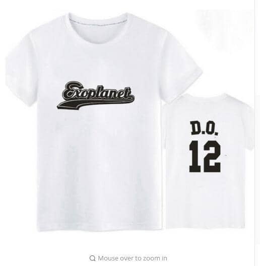 Kpop Newest New Planet No. 3 exo kpop EXO Xiumin Chanyeol Sehun Baekhyun summer t shirt women women k pop k-pop top Tees shirt Harajuku that you'll fall in love with. At an affordable price at KPOPSHOP, We sell a variety of New Planet No. 3 exo kpop EXO Xiumin Chanyeol Sehun Baekhyun summer t shirt women women k pop k-pop top Tees shirt Harajuku with Free Shipping.