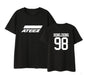 ateez member name kpop unisex loose t-shirt for top tees - Kpopshop