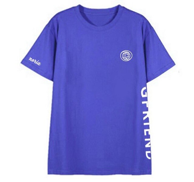 Kpop Gfriend same logo printing o neck unisex t shirt summer