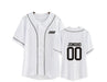 kpop ateez member name baseball for k-pop unisex loose t-shirt - Kpopshop