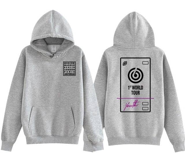 Kpop Newest New arrival kpop day6 world tour youth in europe same printing pullover hoodies fashion unisex fleece/thin loose sweatshirt that you'll fall in love with. At an affordable price at KPOPSHOP, We sell a variety of New arrival kpop day6 world tour youth in europe same printing pullover hoodies fashion unisex fleece/thin loose sweatshirt with Free Shipping.