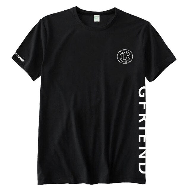 kpop Gfriend logo printing o neck short sleeve t shirt unisex