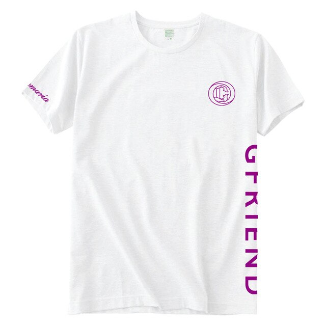 kpop Gfriend logo printing o neck short sleeve t shirt unisex