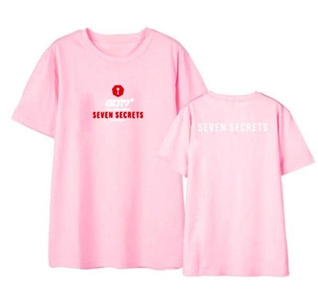 Kpop Newest New arrival kpop got7 seven secrets concert same printing o neck t shirt unisex summer short sleeve t-shirt that you'll fall in love with. At an affordable price at KPOPSHOP, We sell a variety of New arrival kpop got7 seven secrets concert same printing o neck t shirt unisex summer short sleeve t-shirt with Free Shipping.