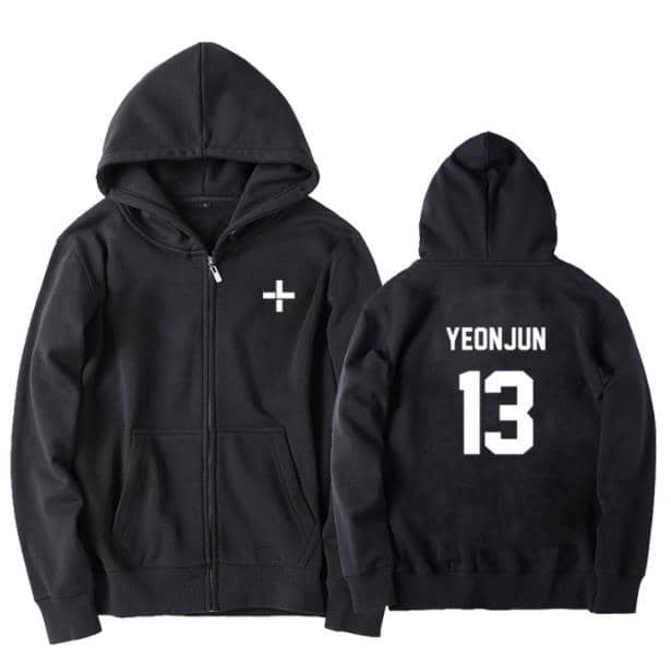 Kpop Newest New arrival txt tomorrow together member name printing zipper hoodie jacket kpop unisex fleece/thin loose black white sweatshirt that you'll fall in love with. At an affordable price at KPOPSHOP, We sell a variety of New arrival txt tomorrow together member name printing zipper hoodie jacket kpop unisex fleece/thin loose black white sweatshirt with Free Shipping.