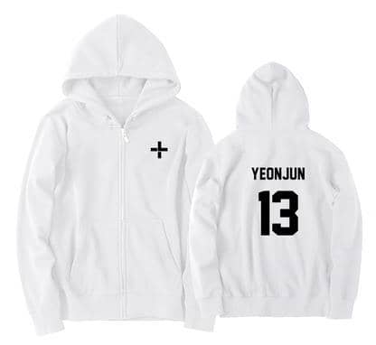 Kpop Newest New arrival txt tomorrow together member name printing zipper hoodie jacket kpop unisex fleece/thin loose black white sweatshirt that you'll fall in love with. At an affordable price at KPOPSHOP, We sell a variety of New arrival txt tomorrow together member name printing zipper hoodie jacket kpop unisex fleece/thin loose black white sweatshirt with Free Shipping.