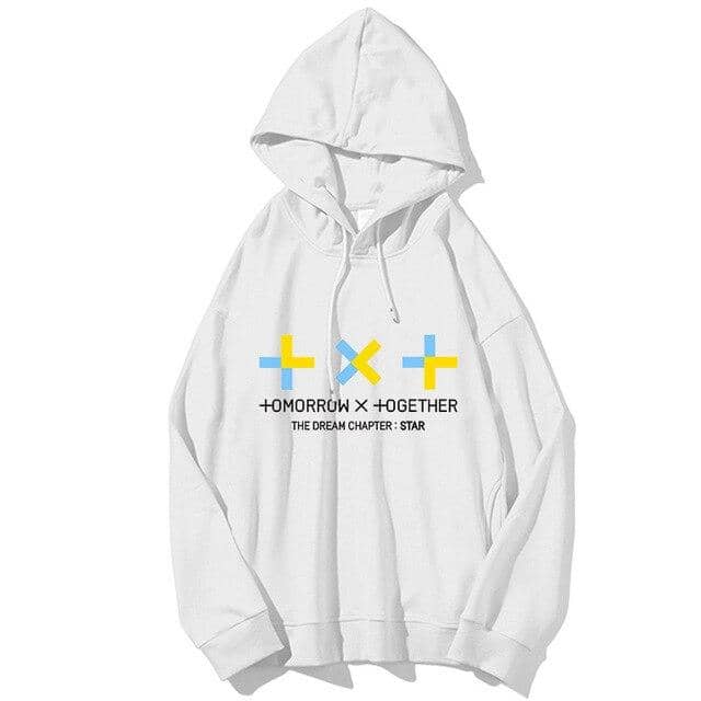 Kpop Newest New kpop TXT concert The Dream Chapter Star Hooded Sweatshirt Large size unisex pullovers Hoodie Harajuku Street sweatshirt that you'll fall in love with. At an affordable price at KPOPSHOP, We sell a variety of New kpop TXT concert The Dream Chapter Star Hooded Sweatshirt Large size unisex pullovers Hoodie Harajuku Street sweatshirt with Free Shipping.