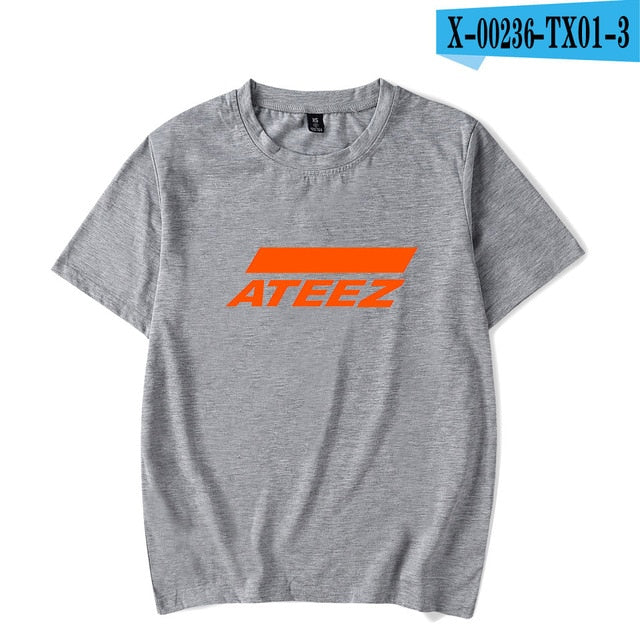 New kpop group ATEEZ T-shirt Tops Hongjoong Seonghwa Yunho Yeosang San Mingi Wooyoung Jongho ATEEZ A TEEnager Z - Kpopshop