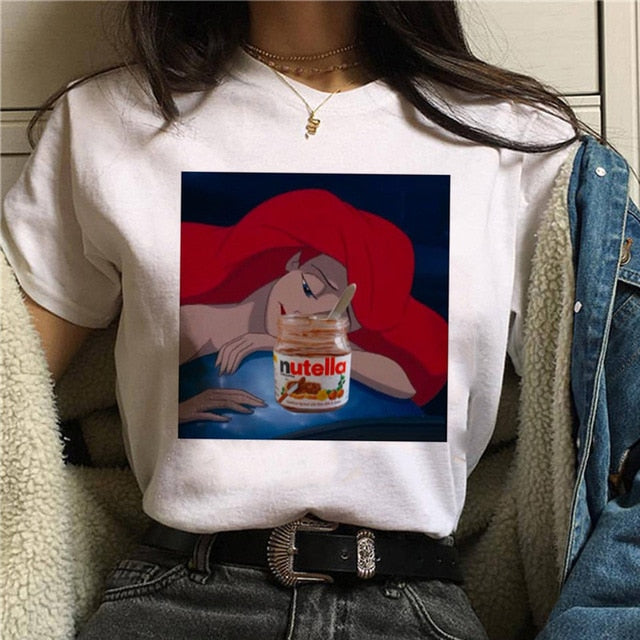 Kpopshop Originals - Nutella Women 90s T-Shirt - Kpopshop