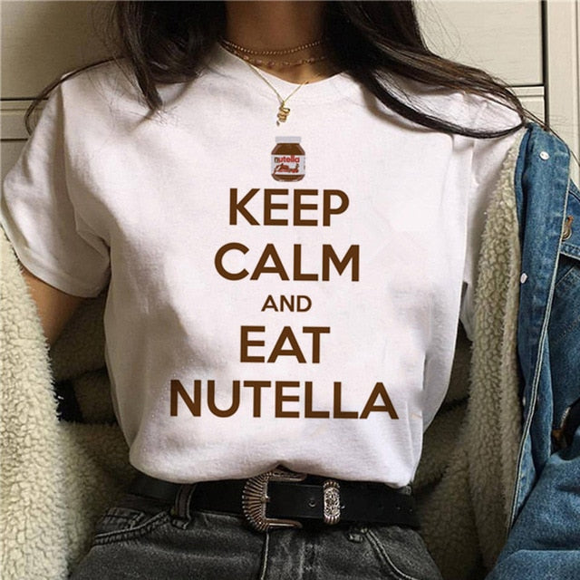 Kpopshop Originals - Nutella Women 90s T-Shirt - Kpopshop