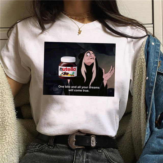 Kpopshop Originals - Nutella Women 90s T-Shirt - Kpopshop