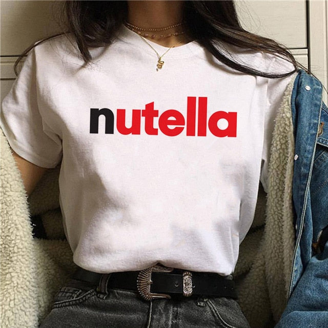 Kpopshop Originals - Nutella Women 90s T-Shirt - Kpopshop
