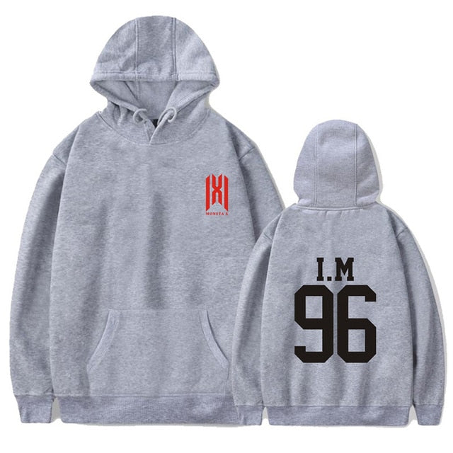 Monsta X World Tour MonstaX Member Name Hoodies KPOP Hooded Pullovers