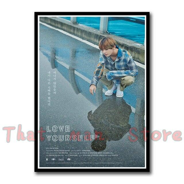 Kpop Newest Posters Love Yourself Kpop Music Wall Stickers High Definition Home Decoration Home Art 42*30cm No frame that you'll fall in love with. At an affordable price at KPOPSHOP, We sell a variety of Posters Love Yourself Kpop Music Wall Stickers High Definition Home Decoration Home Art 42*30cm No frame with Free Shipping.