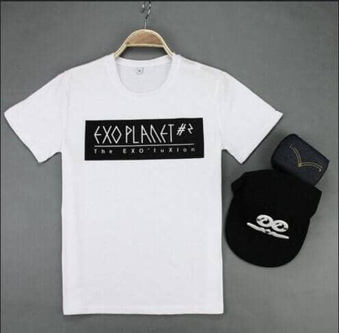 Kpop Newest Printed Exo Kpop T-Shirt Star The Same Paragraph Letter Women Summer Fashion Casual Female T Shirt EXO that you'll fall in love with. At an affordable price at KPOPSHOP, We sell a variety of Printed Exo Kpop T-Shirt Star The Same Paragraph Letter Women Summer Fashion Casual Female T Shirt EXO with Free Shipping.